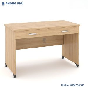 Bàn làm việc gỗ 2 ngăn kéo AH1206